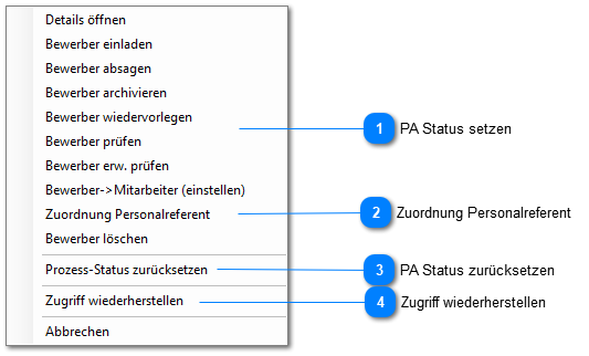 1.4.6.1. Bewerber-Verwaltung